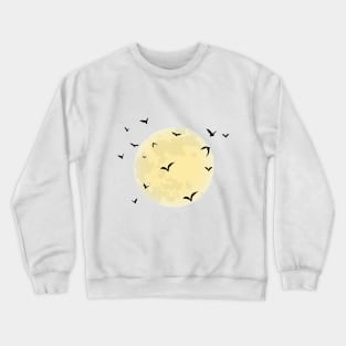 halloween moon Crewneck Sweatshirt